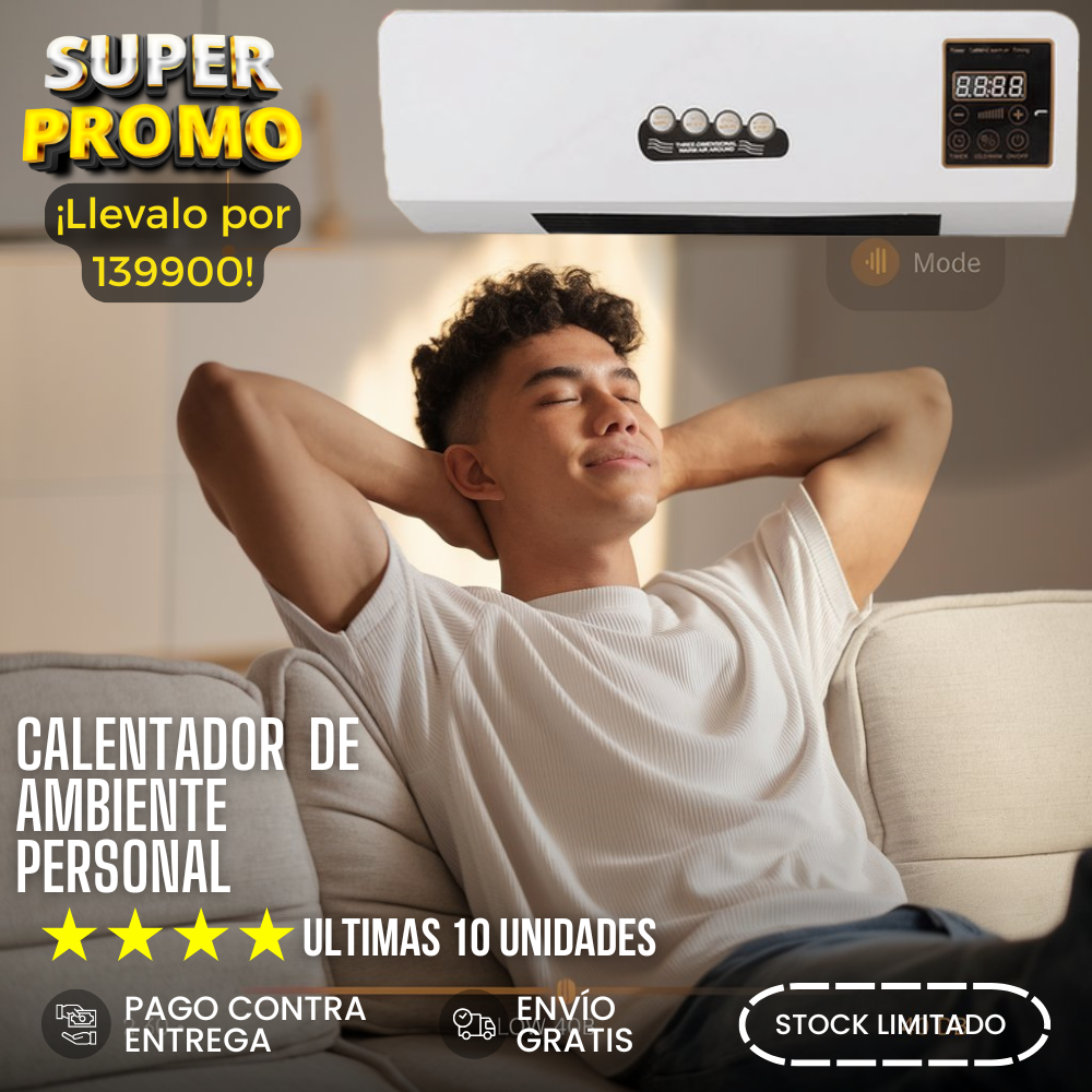Calentador de ambiente| Para uso Personal + Envío Gratis