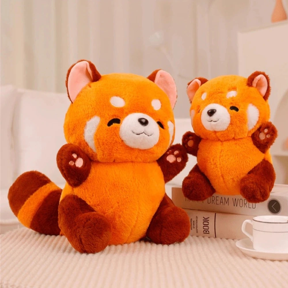Peluche Panda Rojo Anti-ansiedad Para Dormir | 50% De Descuento + Envío Gratis