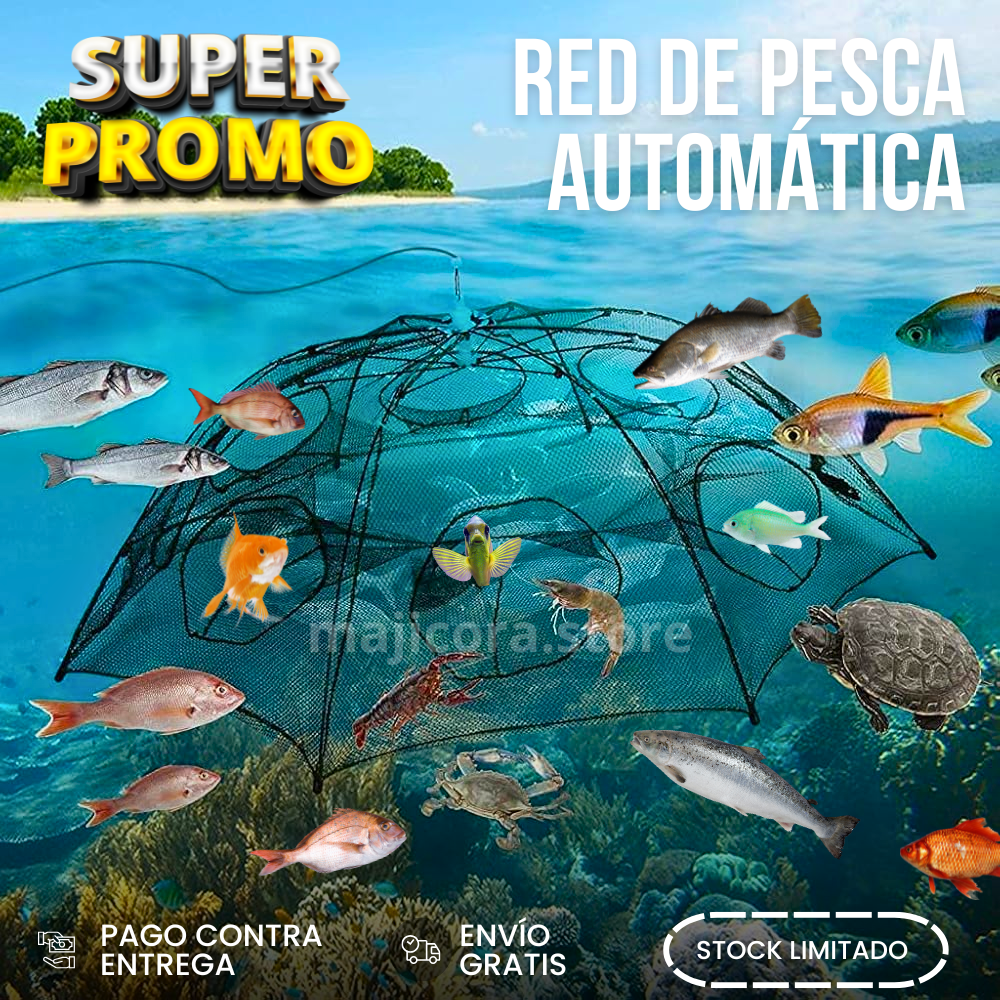 ULTRA FISH | RED DE PESCA AUTOMÁTICA - 50% DE DESCUENTO + ENVÍO GRATIS