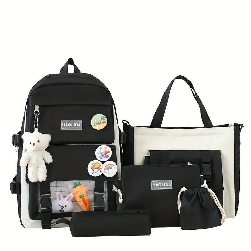 Kit de Bolsos Coreanos Kiut 5 En 1 | 50% De Descuento + Envío Gratis