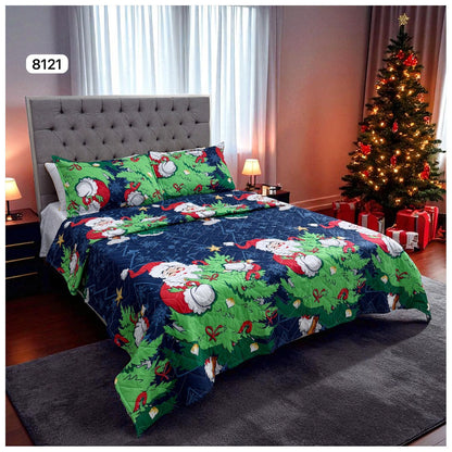 ¡Dale magia a tu cama esta Navidad! | Edredón Navideño (140x190cm) + Envío Gratis