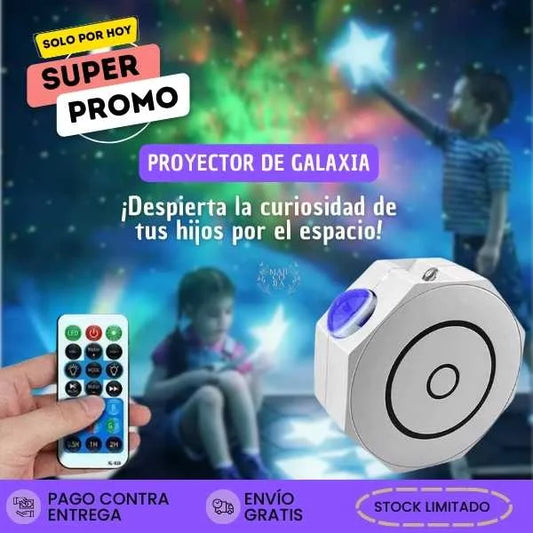 Starlight Projector- Proyector Holográfico de Galaxia para Dormitorio