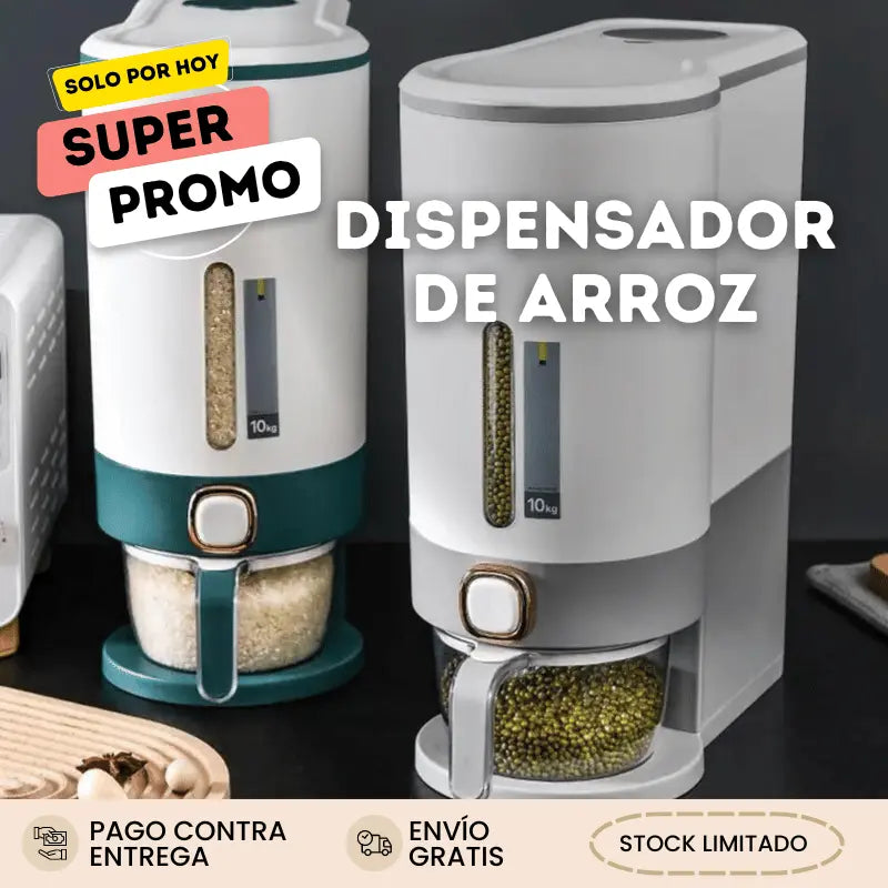 DISPENSADOR DE ARROZ