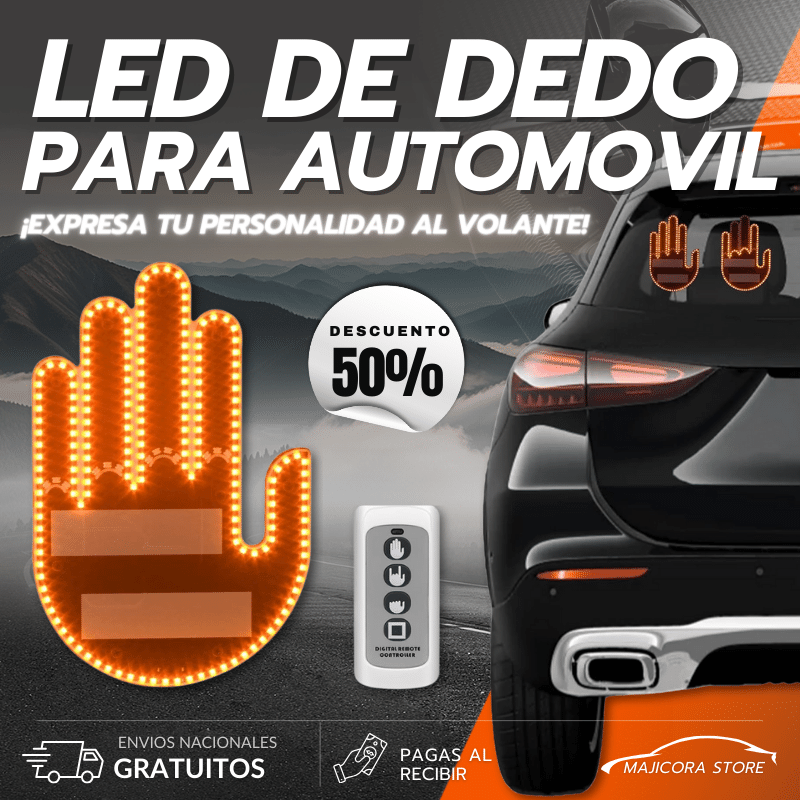 LED DE DEDO PARA AUTOMOVIL