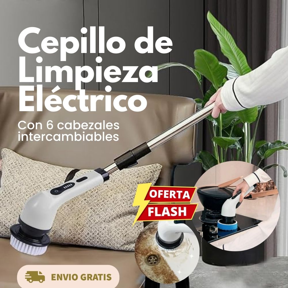 Cepillo Limpiador Eléctrico