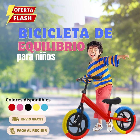 Bicicleta de Equilibrio Para Niños