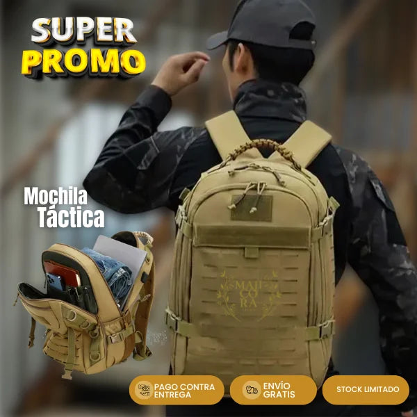 OOR BACKPACK- Mochila Táctica Militar 45 litros Calidad Premium