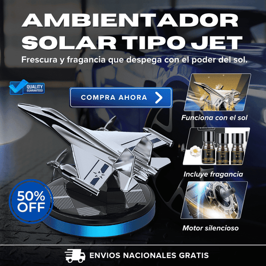 AMBIENTADOR SOLAR TIPO JET