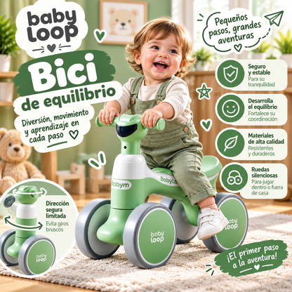 Baby Loop | Bici de equilibrio + Envío Gratis