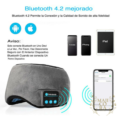 ANTIFAZ PARA DORMIR BLUETOOTH