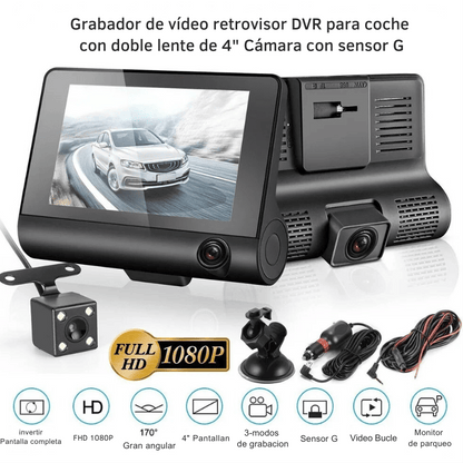 DVR 3 CAMARAS PARA AUTO