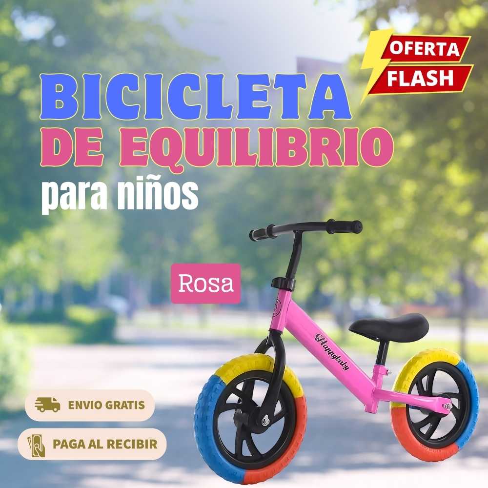 Bicicleta de Equilibrio Para Niños