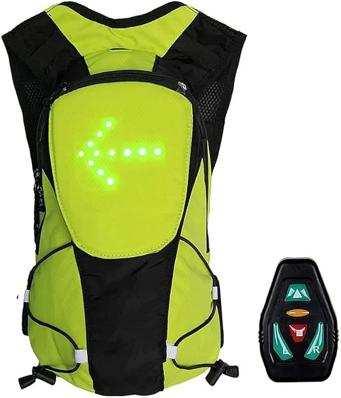 MOCHILA LED PARA CICLICTAS