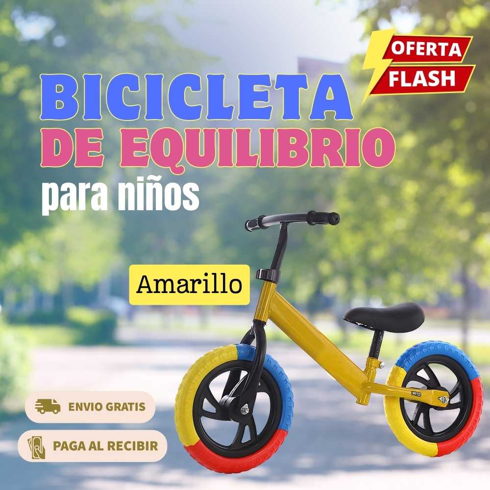 Bicicleta de Equilibrio Para Niños