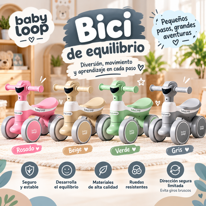 Baby Loop | Bici de equilibrio + Envío Gratis
