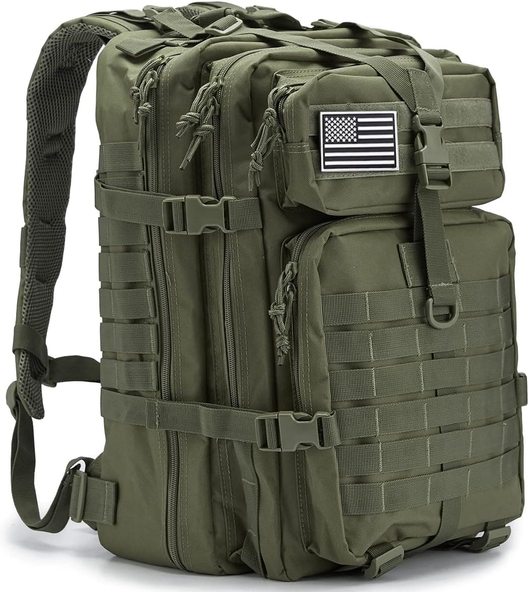 MOCHILA TACTICA MILITAR 50 LT (50x30x30).