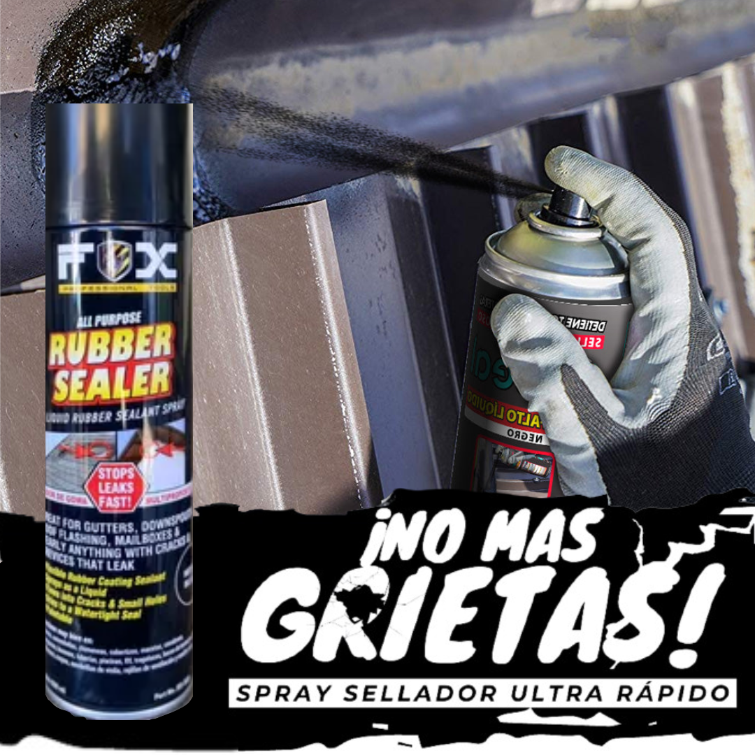 RUBBER SEALER - SELLADOR DE GRIETAS EN SPRAY | 50% OFF + ENVÍO GRATIS