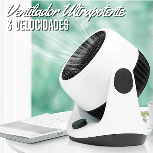 Mini Ventilador Ultrapotente Enfriador 3 Velocidades | 50% De Descuento + Envío Gratis