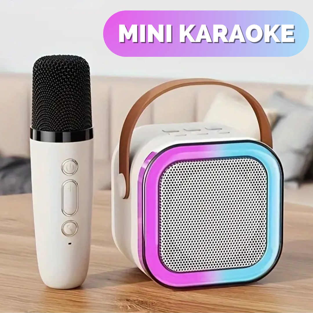 MINI KARAOKE PORTÁTIL | 50% DE DESCUENTO + ENVÍO GRATIS