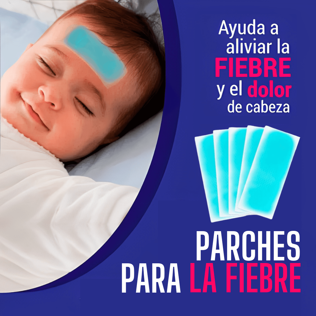 Parches De Gel Para Fiebre 2 Cajas | Compra Una y Lleva Otra Gratis