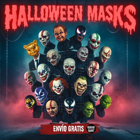 ¡No te pongas la misma máscara que todos! | Máscaras De Halloween - Envío Gratis