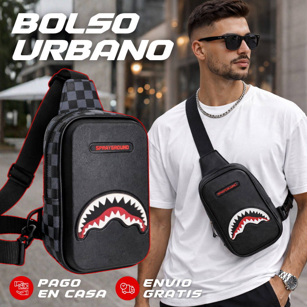 ¡Si no llama miradas, no es SHARK BAG! | Bolso crossbody urbano