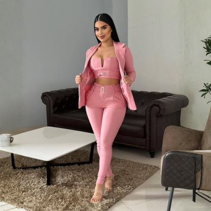 ¿Lista para robar miradas? | Conjunto De 3 Piezas - 100% Hecho En Colombia