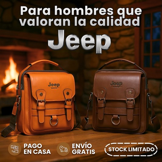 Bandolera Vintage Jeep - ¡Últimas Unidades! | Envío Gratis