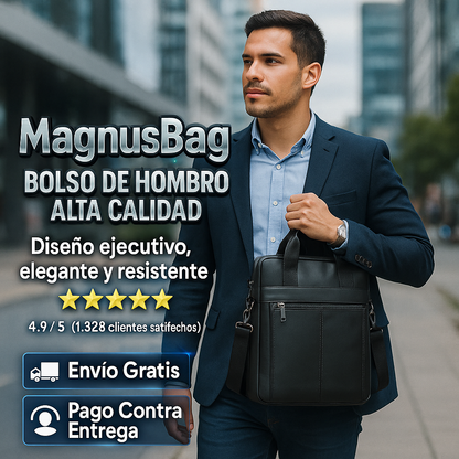 Bolso De Hombro Alta Calidad MagnusBag |- 50% De Descuento + Envío Gratis