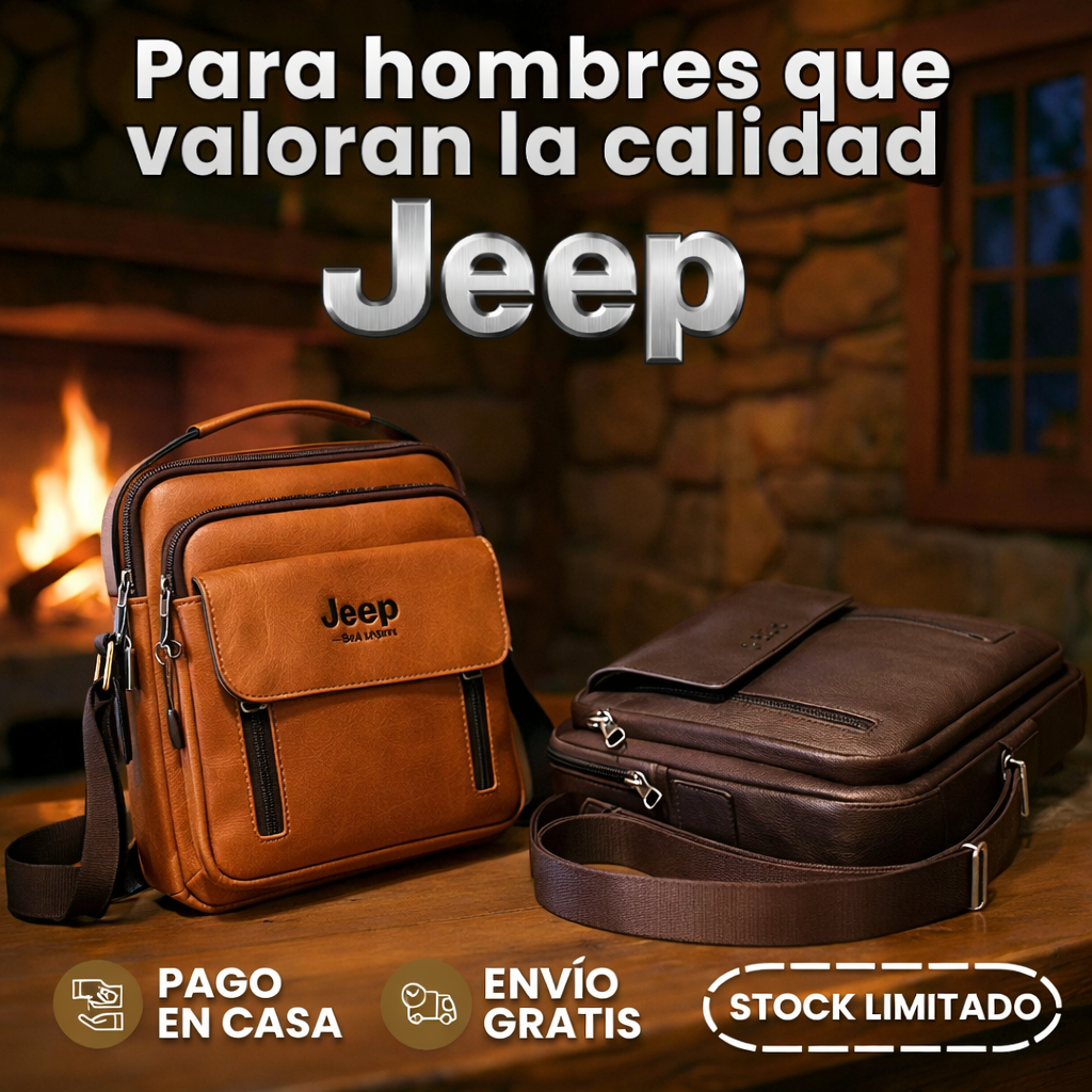 Bandolera de Cierres Jeep - ¡Últimas Unidades! | Envío Gratis