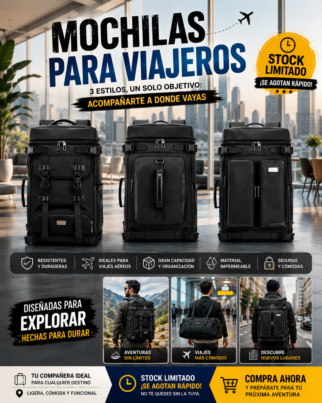 Aero Travel | Morral Viajero (Pocas Unidades)