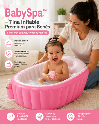BabySpa™ – Tina Inflable Premium para Bebés