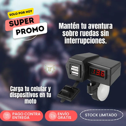 Cargador de USB para Motocicletas