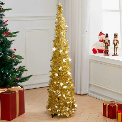 ARBOLFLEX - Árbol Navideño Plegable + Regalo: Serie 200 bombillos | Envío Gratis