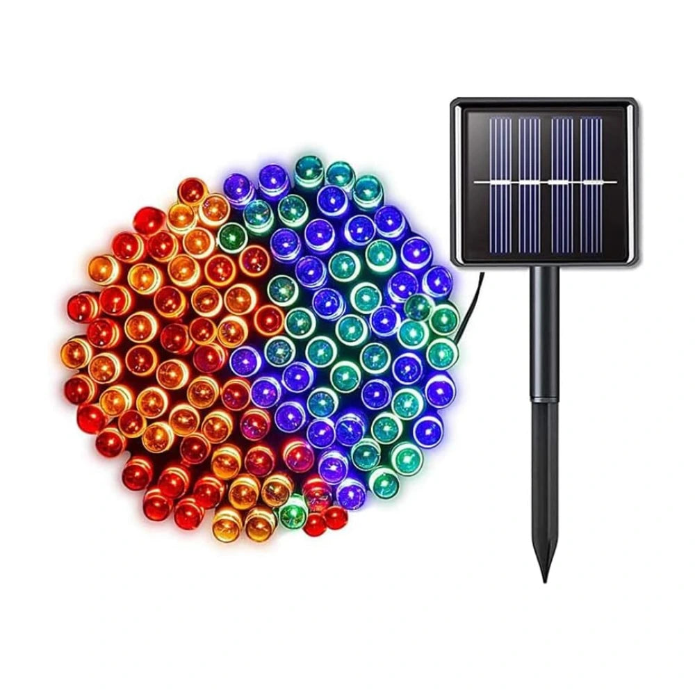 Luces Navideñas Con Panel Solar | 50% De Descuento + Envío Gratis