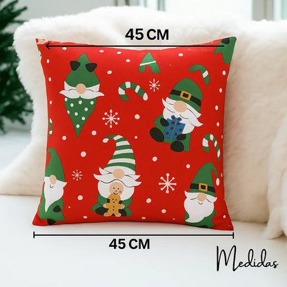 ¡Renueva tu sala esta Navidad! | Set x 5 Cojines Navideños + Envío Gratis