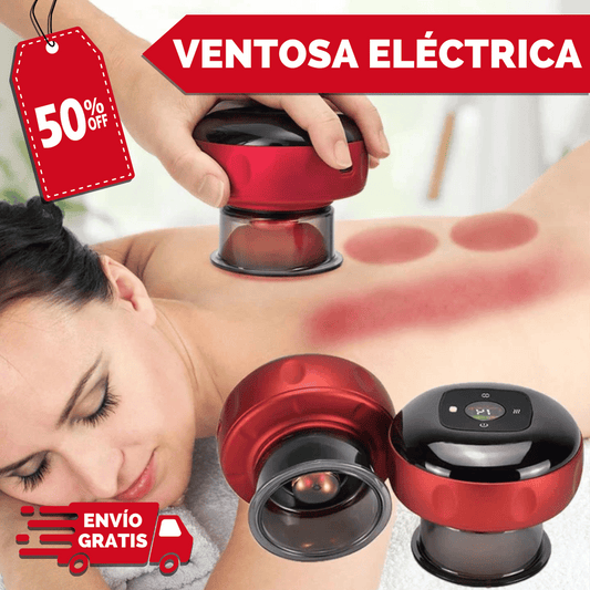 Ventosa Terapéutica Eléctrica De Masajes | 50% De Descuento + Envío Gratis