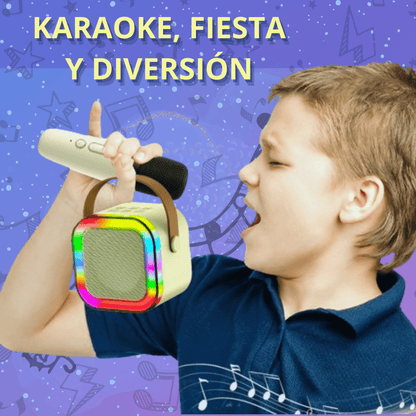 MINI KARAOKE PORTÁTIL | 50% DE DESCUENTO + ENVÍO GRATIS