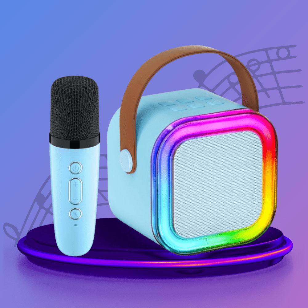 MINI KARAOKE PORTÁTIL | 50% DE DESCUENTO + ENVÍO GRATIS