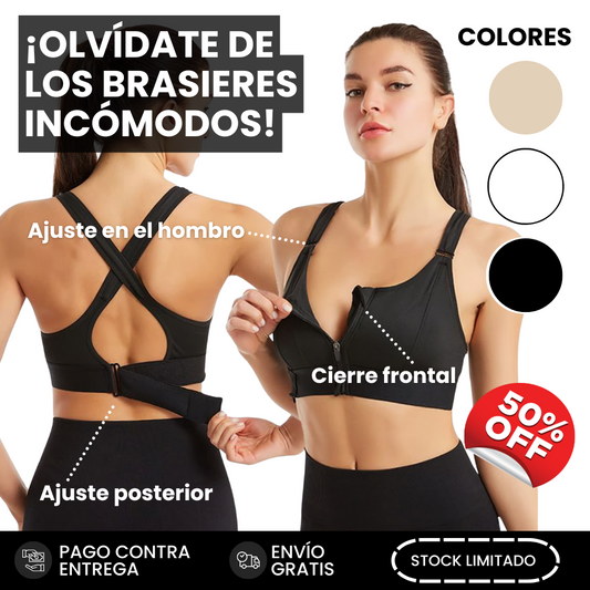FlexiBra | Brasier Corrector Deportivo 3 en 1 - 50% de Descuento + Envío Gratis