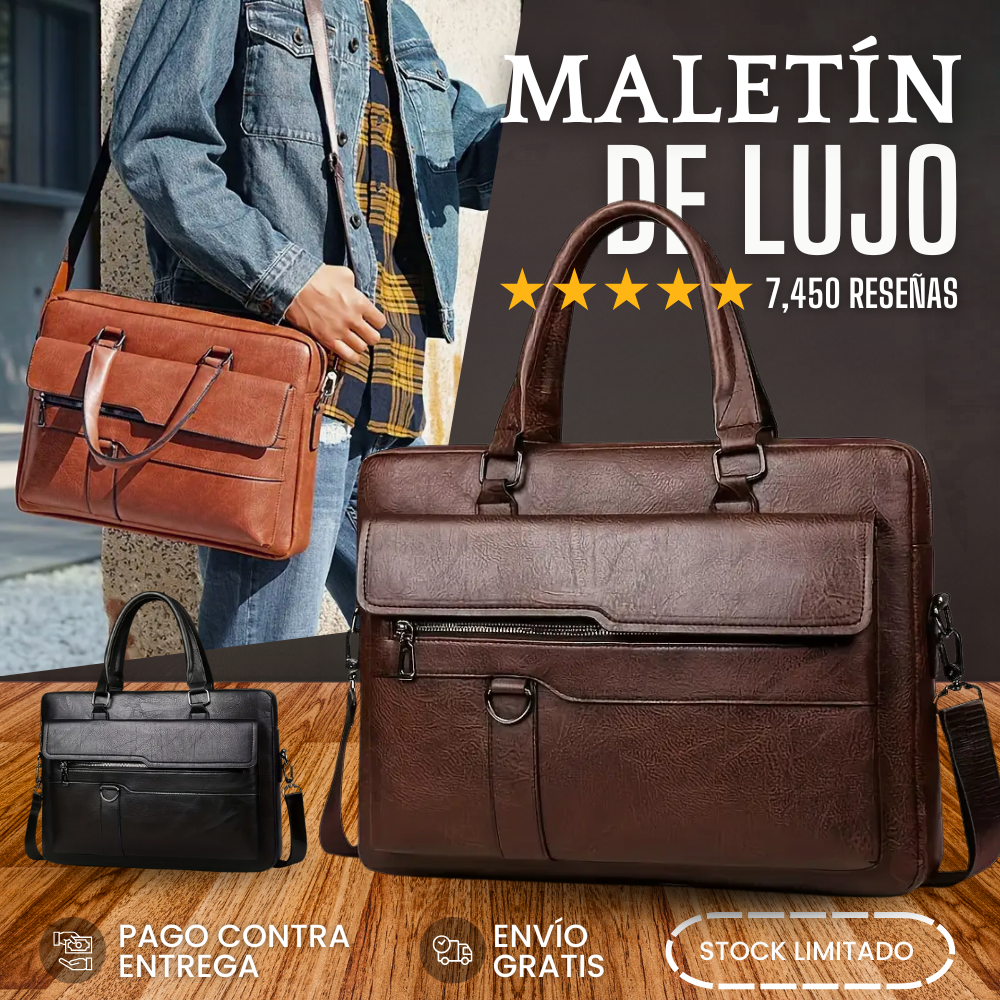 LuxCase | Maletín Ejecutivo De Lujo - 50% De Descuento + Envío Gratis