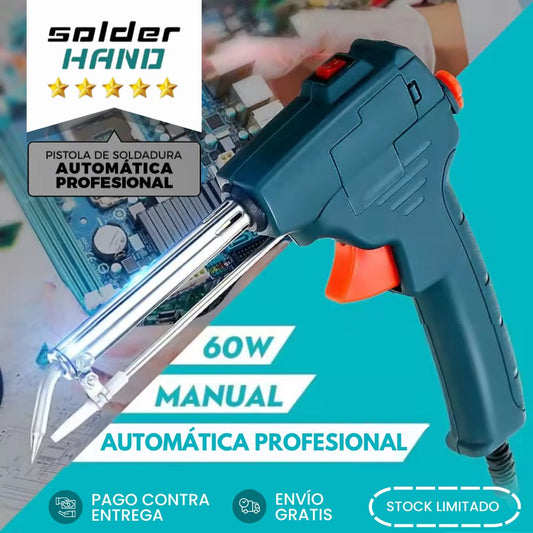 SolderHand | Pistola De Soldadura Automática - 50% De Descuento + Envío Gratis