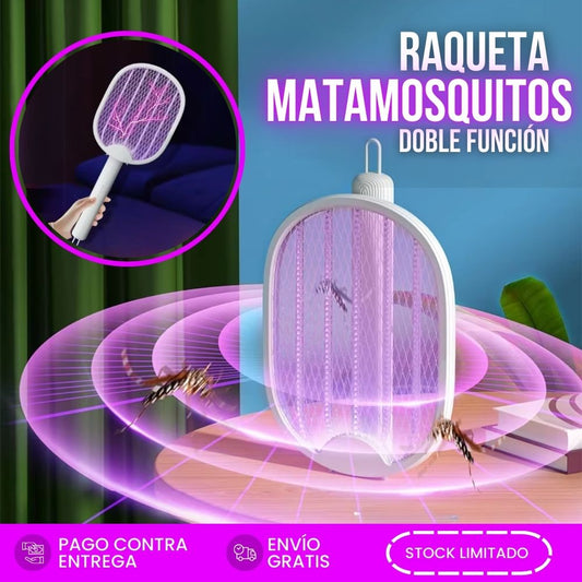Z-Light | Raqueta Matamosquitos Doble Función - 50% De Descuento + Envío Gratis