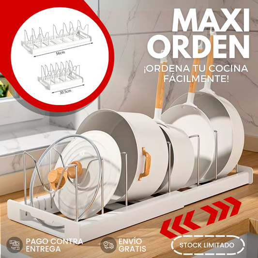 MaxiOrden | Organizador Expandible Para Cocina - 50% De Descuento + Envío Gratis