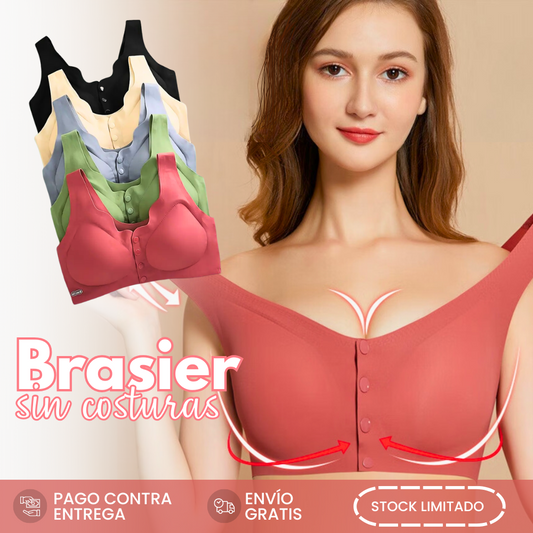 BellaLift | Brasier Sin Costuras Push-up Con Agarre - 50% De Descuento + Envío Gratis