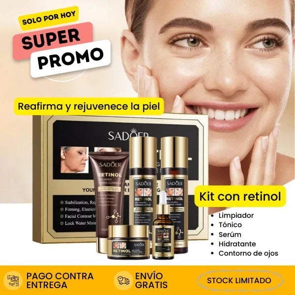 Kit de Cuidado Facial con Retinol