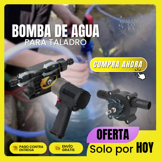 Bomba De Agua Para Taladro | 50% De Descuento + Envío Gratis