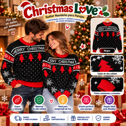 Christmas Love | Suéter Navideño Calidad Premiun + Envío Gratis