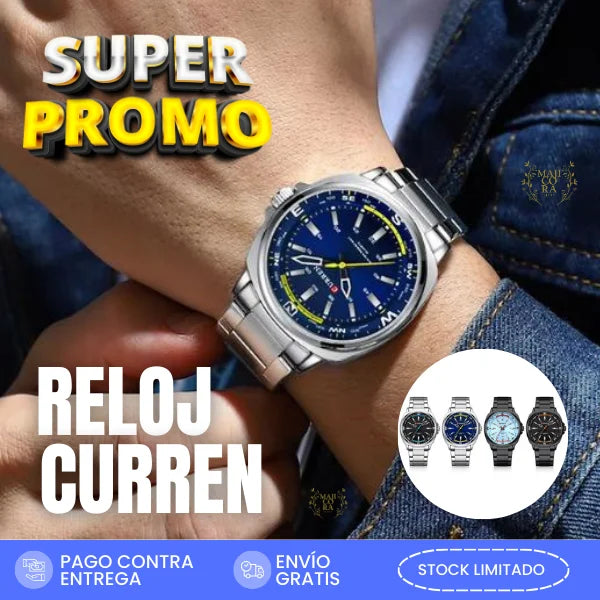 Reloj Curren Original- Elegante y Sofisticado