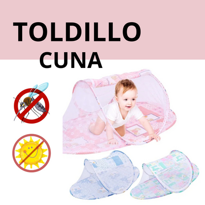 CUNA TOLDILLO PORTATIL CONTRA ZANCUDOS Y MOSQUITOS